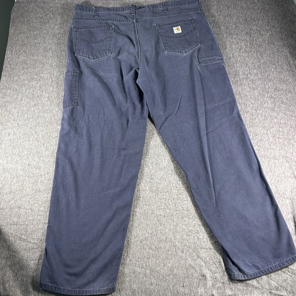 Carhartt FR Pants Men's Size 42 X 31 Blue Loose Fit Cat 2 Workwear NFPA 2112 - Picture 2 of 11